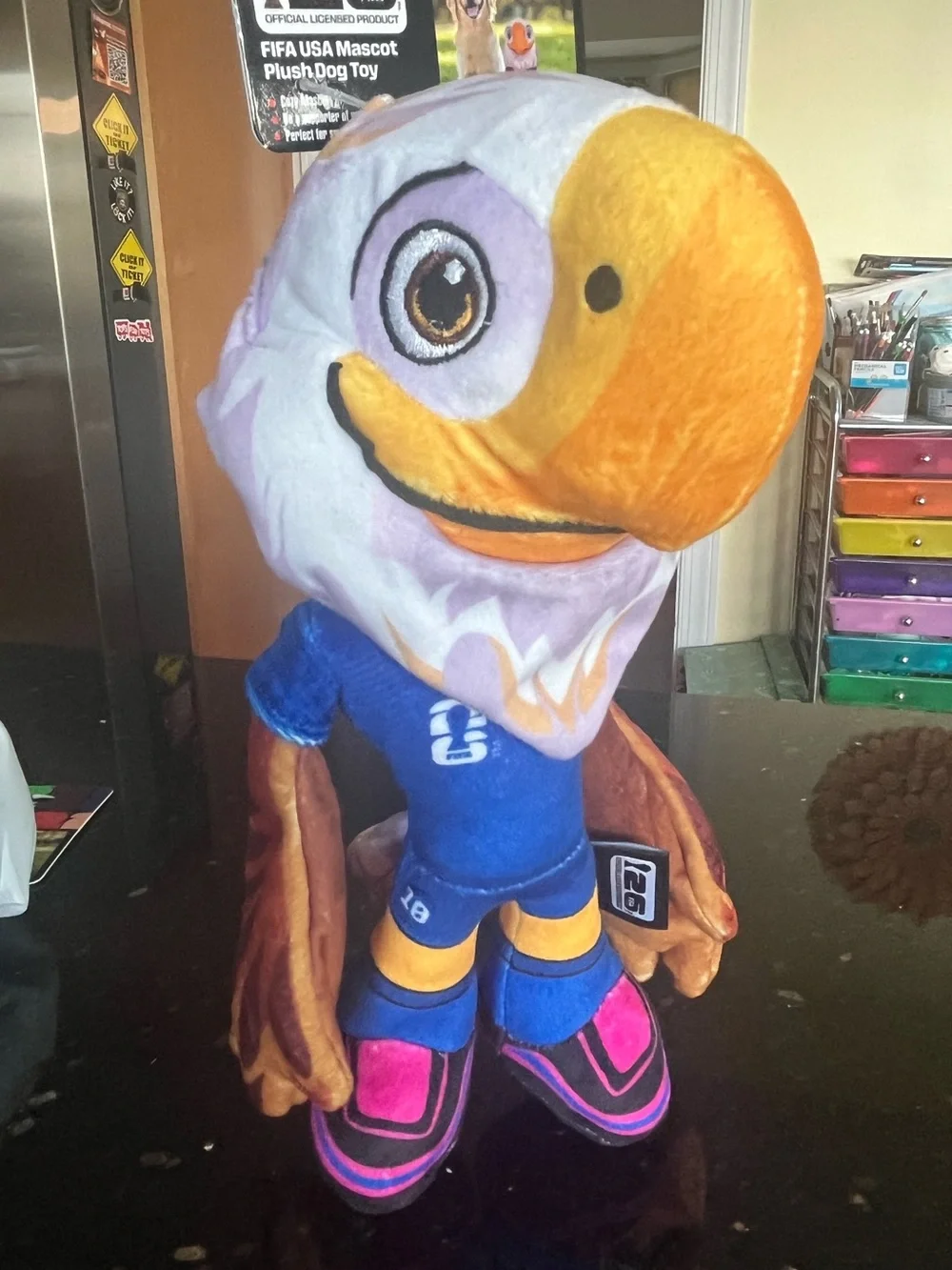 FIFA Mascot Dog Toys - World Cup 2026 - “Clutch” -choose 1